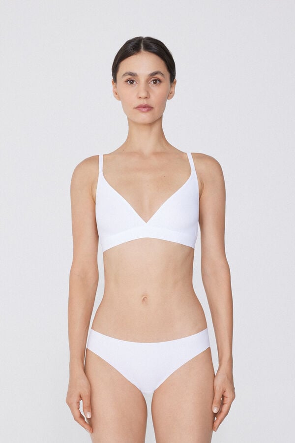 Tezenis Sujetador Triangular Sin Aros De Microfibra Reciclada Lisbon