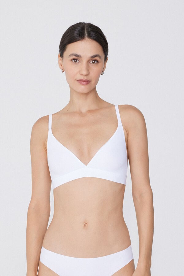 Tezenis Sujetador triangular sin aros de microfibra reciclada Lisbon