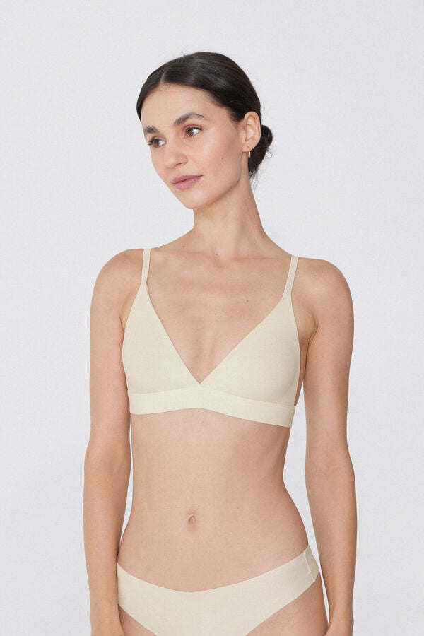 Tezenis Sujetador triangular sin aros de microfibra reciclada Lisbon