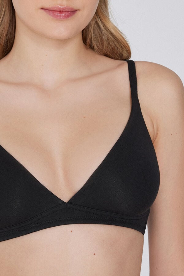 Tezenis Sujetador Triángulo Algodón Orgánico Lisbon