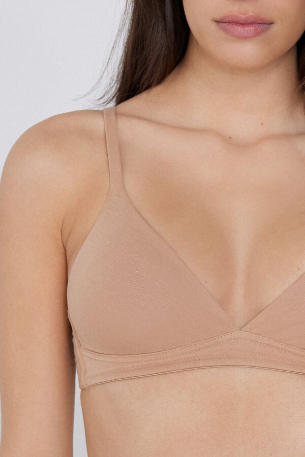 Tezenis Sujetador Triángulo Algodón Orgánico Lisbon