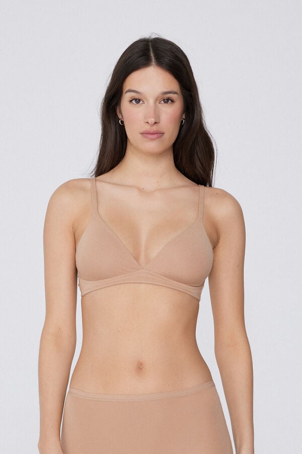 Tezenis Sujetador Triángulo Algodón Orgánico Lisbon