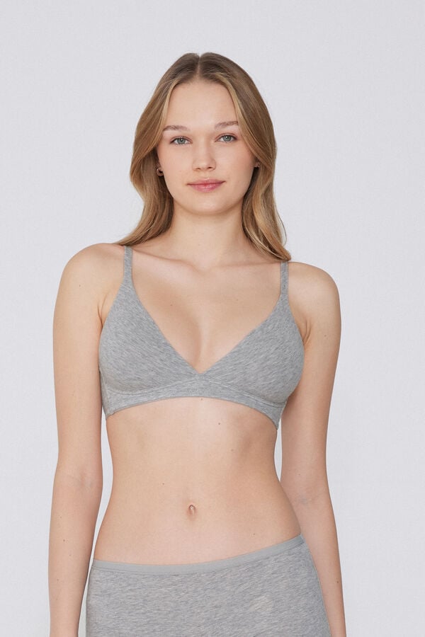 Tezenis Sujetador Triángulo Algodón Orgánico Lisbon
