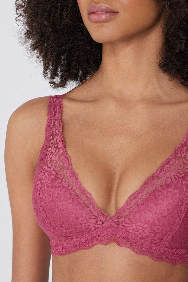 Tezenis Sujetador Triángulo De Encaje Reciclado Havana