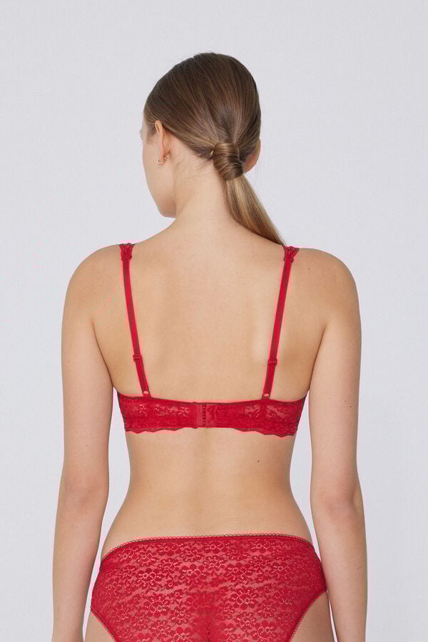 Tezenis Sujetador Triángulo De Encaje Reciclado Havana