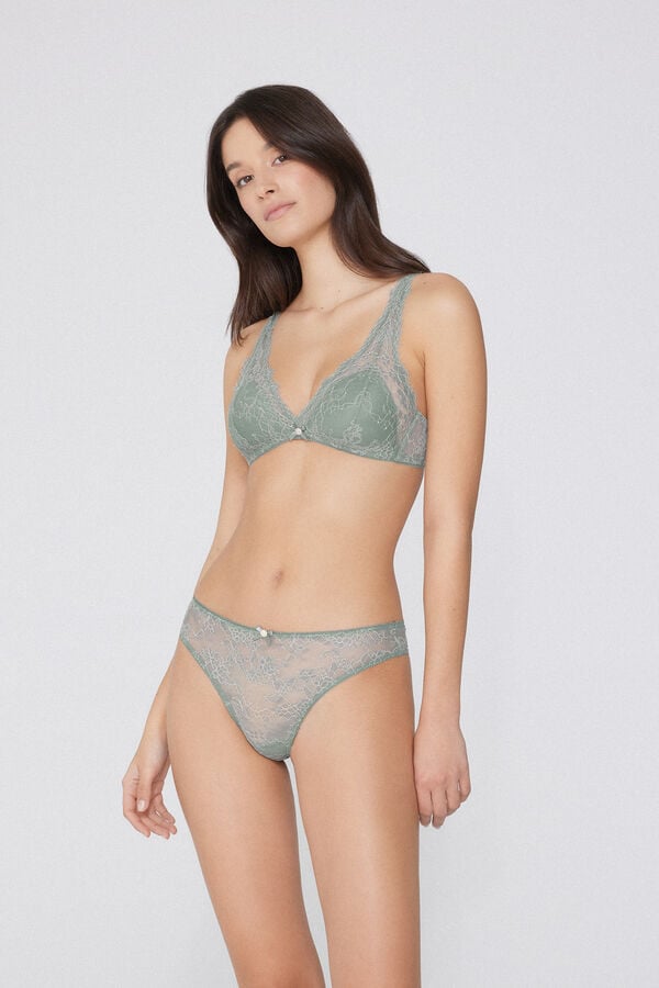 Tezenis Sujetador Triángulo Havana Con Relleno Ligero Lovely Roses