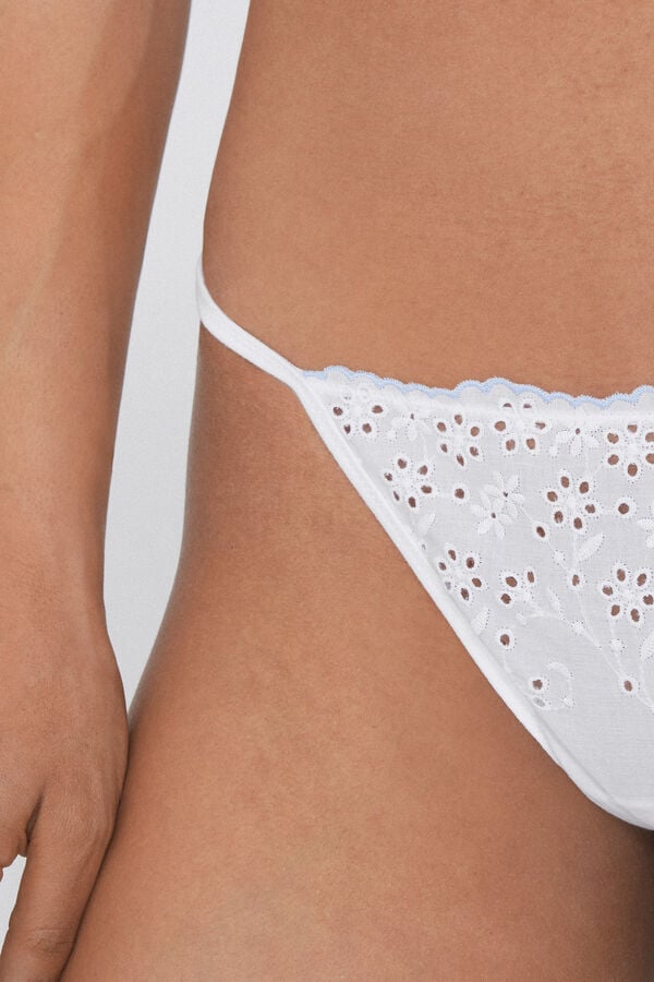 Tezenis Tanga Tira Lateral Fina De Algodón Fairy Princess