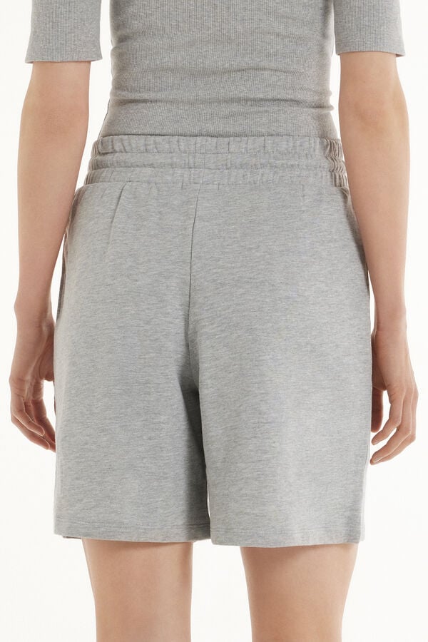 Tezenis Bermudas De Felpa De Algodón Con Cordón