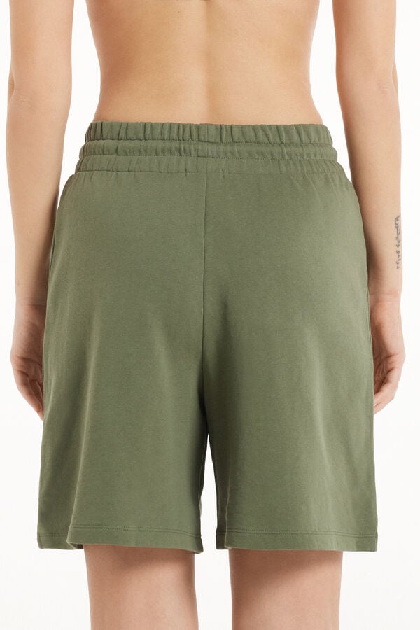 Tezenis Bermudas De Felpa De Algodón Con Cordón