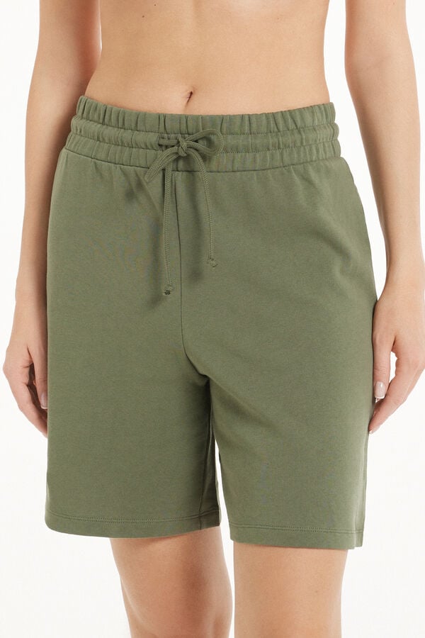 Tezenis Bermudas de Felpa de Algodón con Cordón