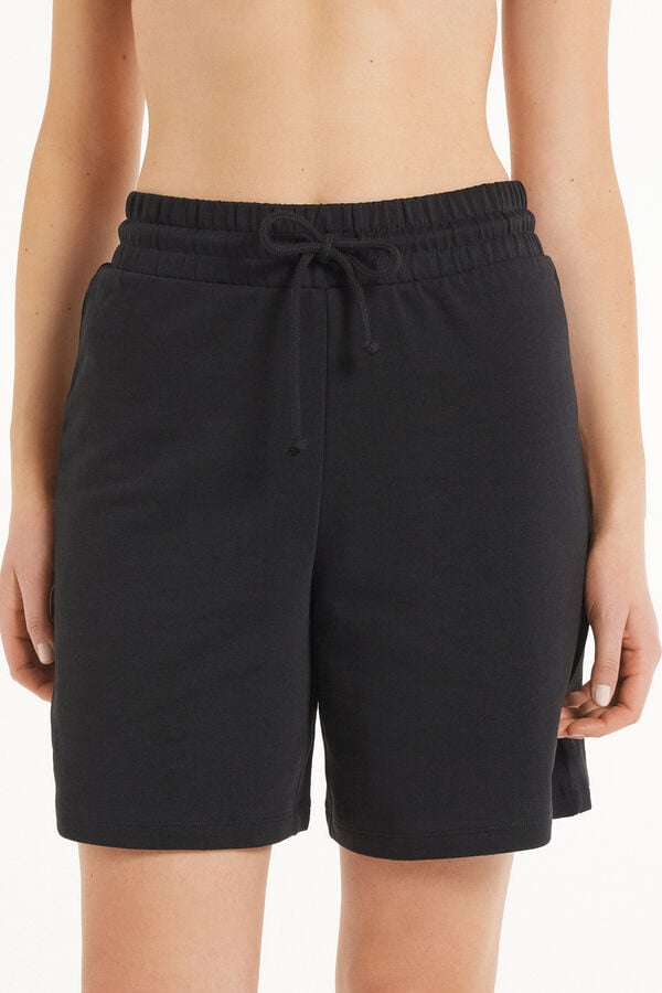 Tezenis Bermudas De Felpa De Algodón Con Cordón