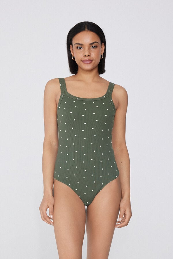 Tezenis Body de Algodón Comfy Rib