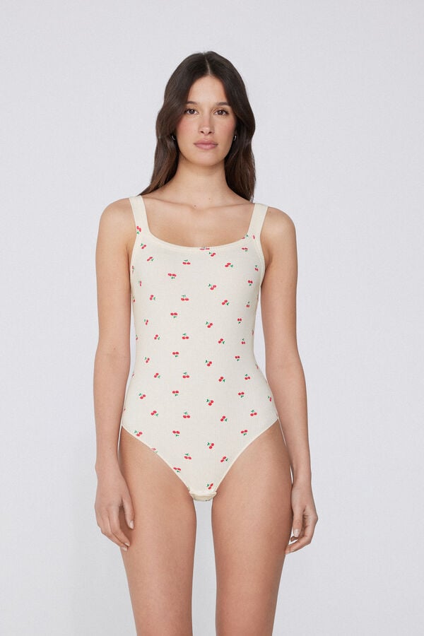 Tezenis Body de Algodón Comfy Rib