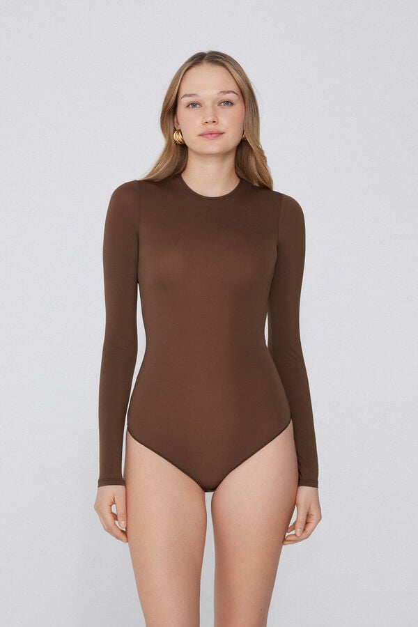 Tezenis Body Manga Larga Microfibra Ligera