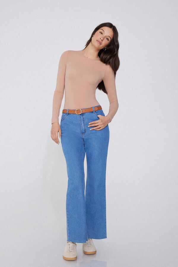 Tezenis Body Manga Larga Microfibra Ligera