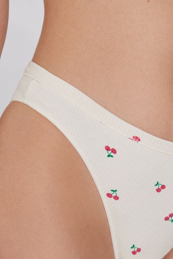 Tezenis Braguita Brasileña Algodón Comfy Rib