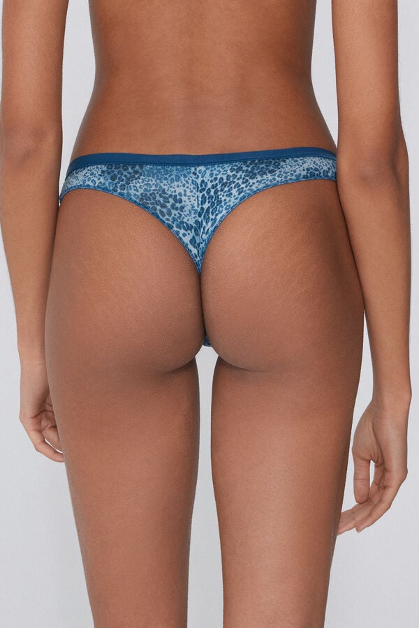 Tezenis Braguita Brasileña Algodón Estampado