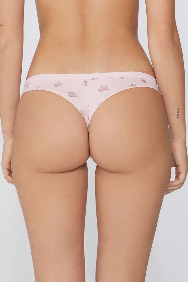 Tezenis Braguita Brasileña Algodón Estampado