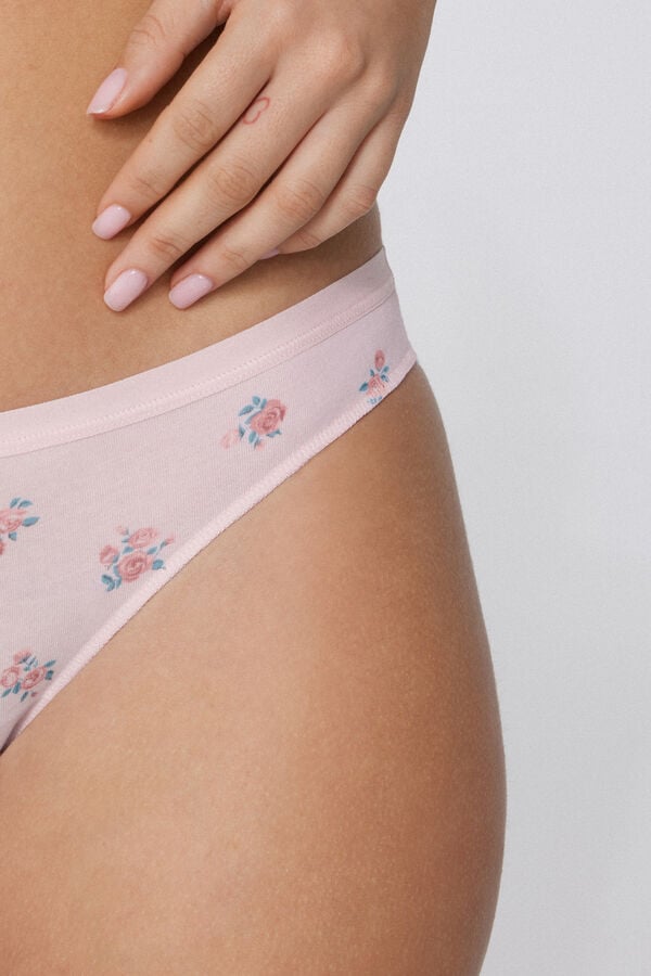 Tezenis Braguita Brasileña Algodón Estampado