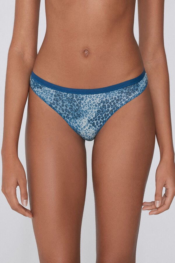 Tezenis Braguita Brasileña Algodón Estampado