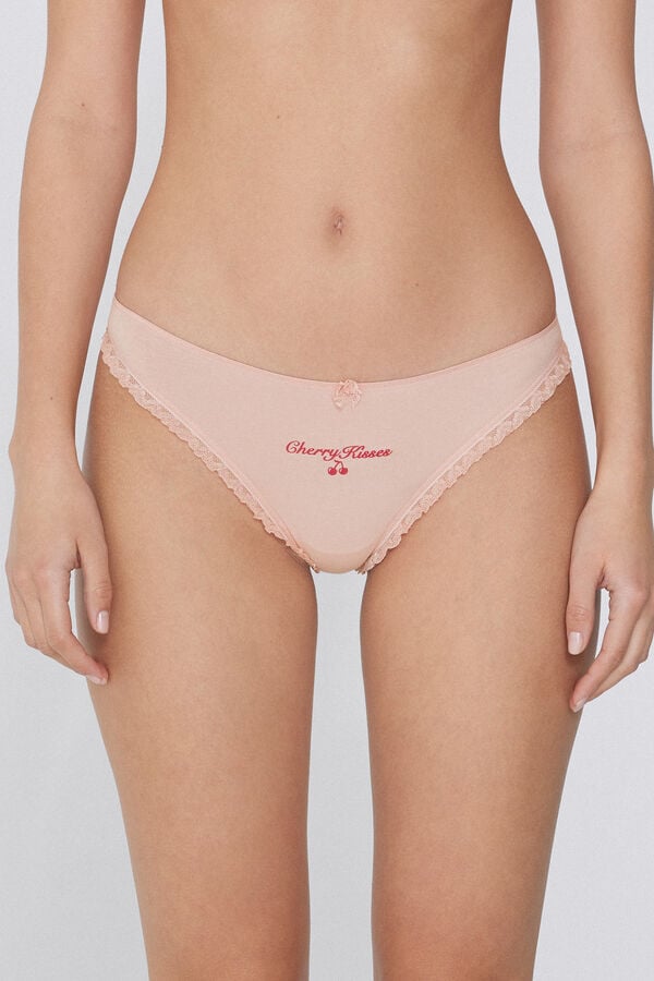 Tezenis Braguita Brasileña De Algodón Con Mensaje