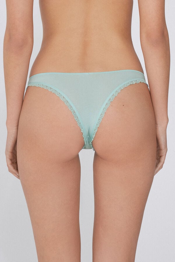 Tezenis Braguita Brasileña De Algodón Con Mensaje