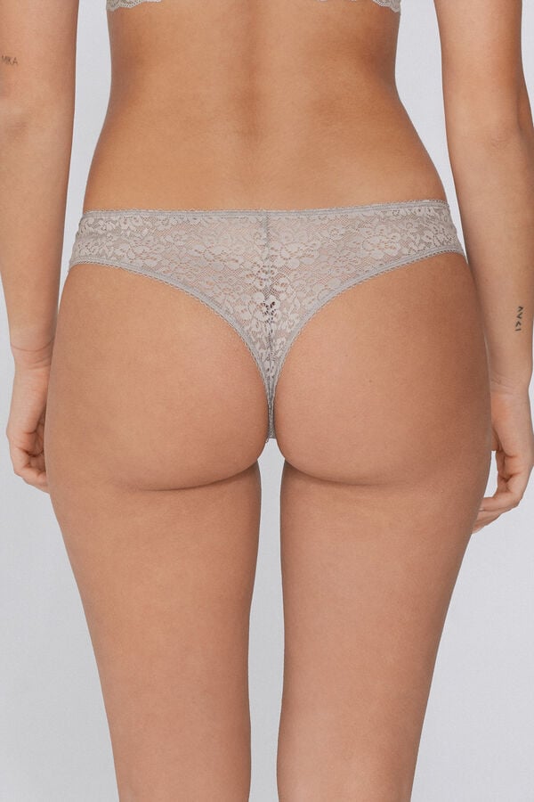 Tezenis Braguita Brasileña De Encaje Reciclado