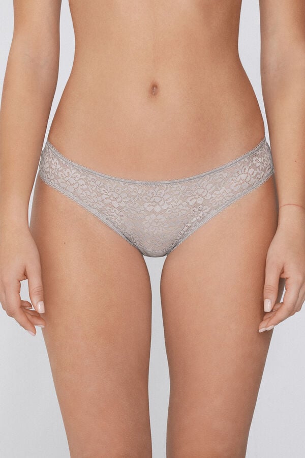 Tezenis Braguita Brasileña de Encaje Reciclado