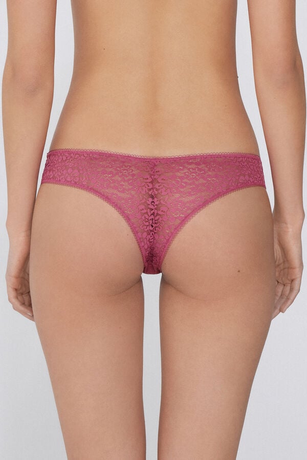 Tezenis Braguita Brasileña De Encaje Reciclado