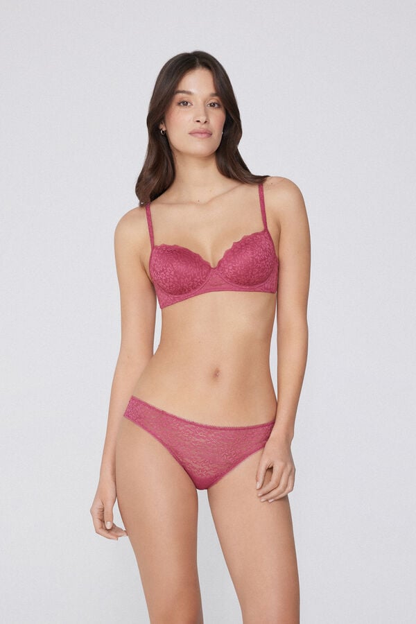 Tezenis Braguita Brasileña De Encaje Reciclado