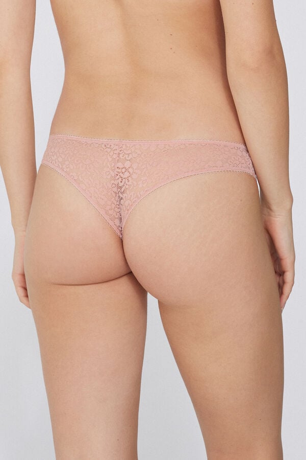 Tezenis Braguita Brasileña De Encaje Reciclado