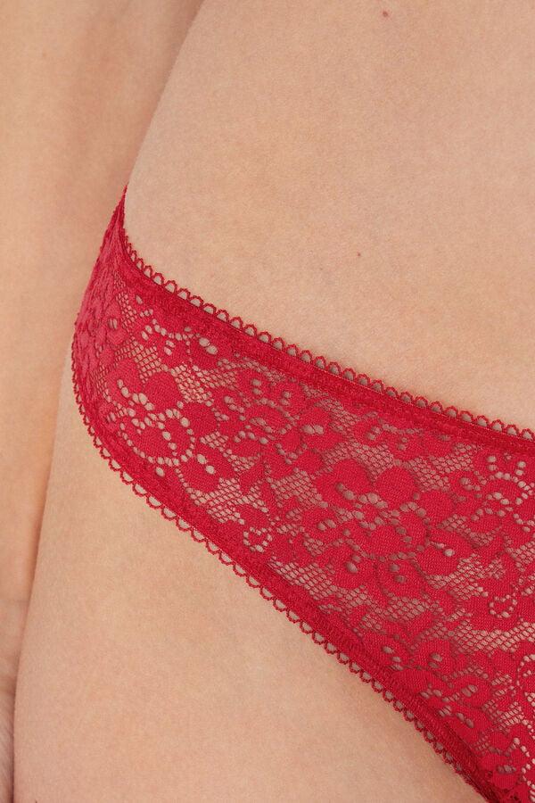 Tezenis Braguita Brasileña De Encaje Reciclado