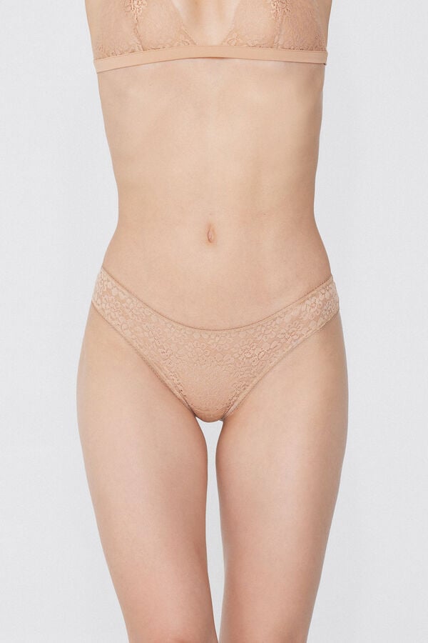 Tezenis Braguita Brasileña de Encaje Reciclado