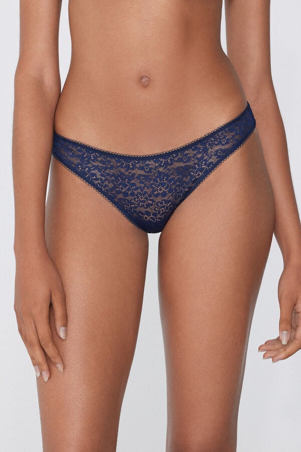 Tezenis Braguita Brasileña de Encaje Reciclado