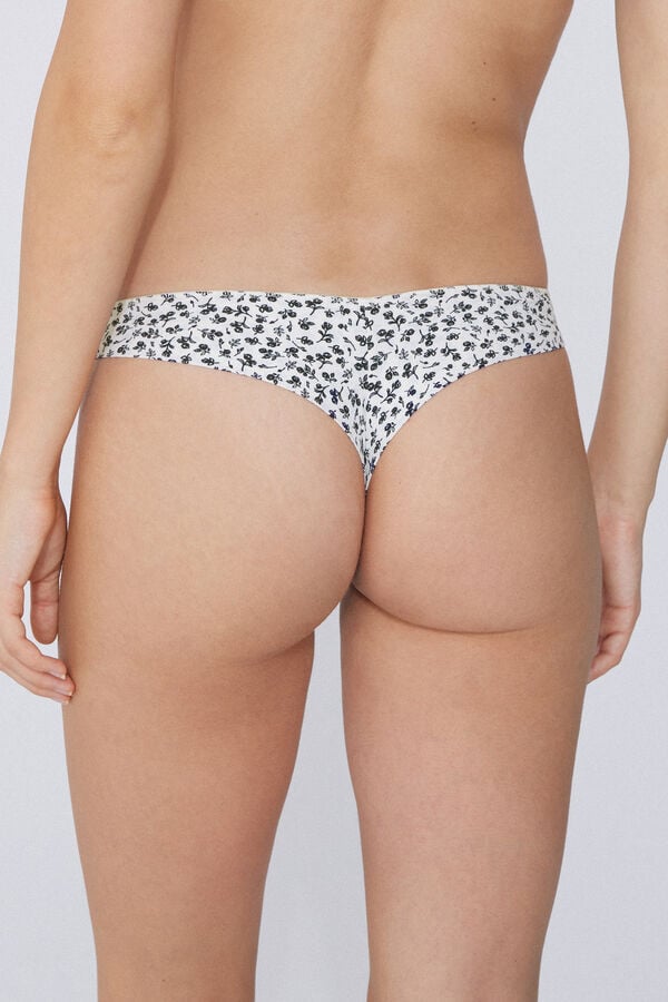 Tezenis Braguita Brasileña De Microfibra Estampada