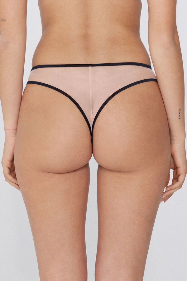Tezenis Braguita Brasileña Rose Shadow Luxe