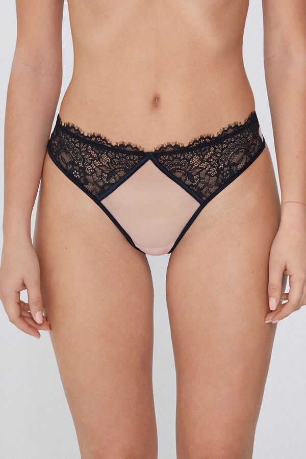 Tezenis Braguita Brasileña Rose Shadow Luxe