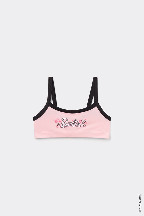 Tezenis Brasier de Algodón Estampado Barbie Niña