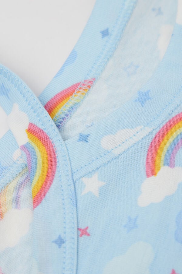 Tezenis Brasier Niña Basic De Algodón Estampado