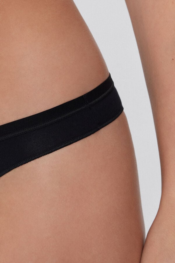 Tezenis Brasileña En Algodón Orgánico Color Sólido