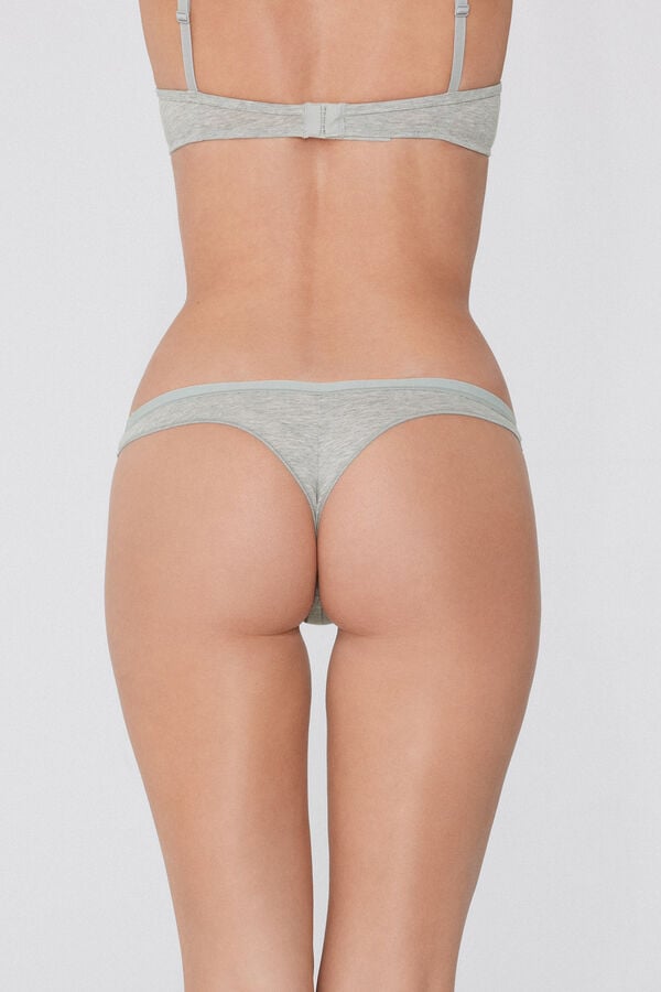 Tezenis Brasileña En Algodón Orgánico Color Sólido