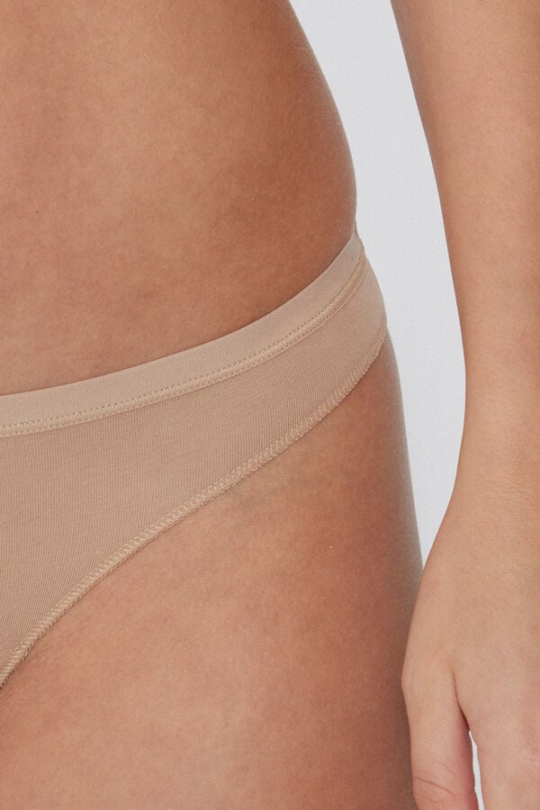 Tezenis Brasileña En Algodón Orgánico Color Sólido