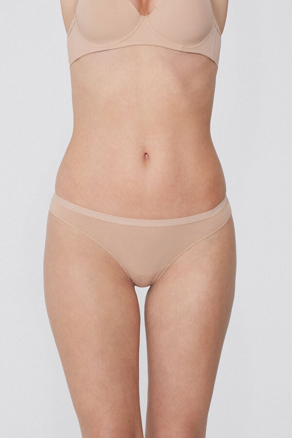 Tezenis Brasileña En Algodón Orgánico Color Sólido