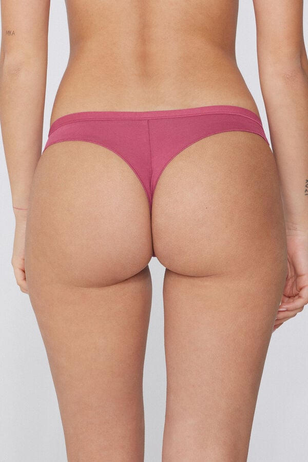 Tezenis Brasileña En Algodón Orgánico Color Sólido