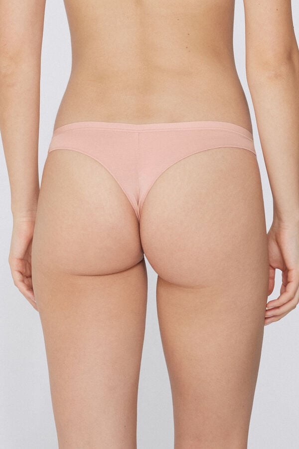 Tezenis Brasileña En Algodón Orgánico Color Sólido