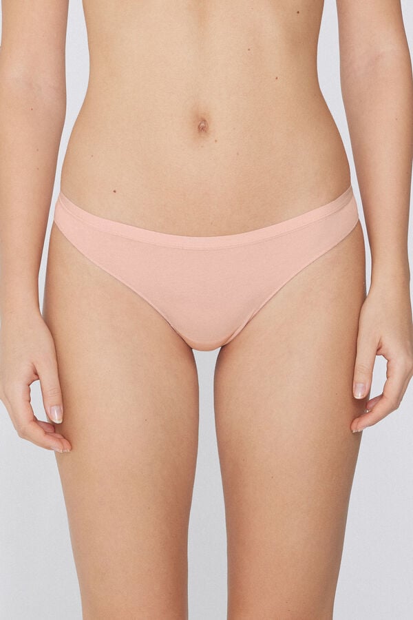 Tezenis Brasileña en Algodón Orgánico Color Sólido