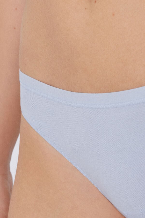 Tezenis Brasileña En Algodón Orgánico Color Sólido