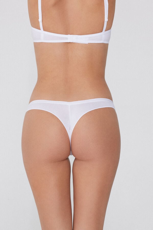 Tezenis Brasileña En Algodón Orgánico Color Sólido