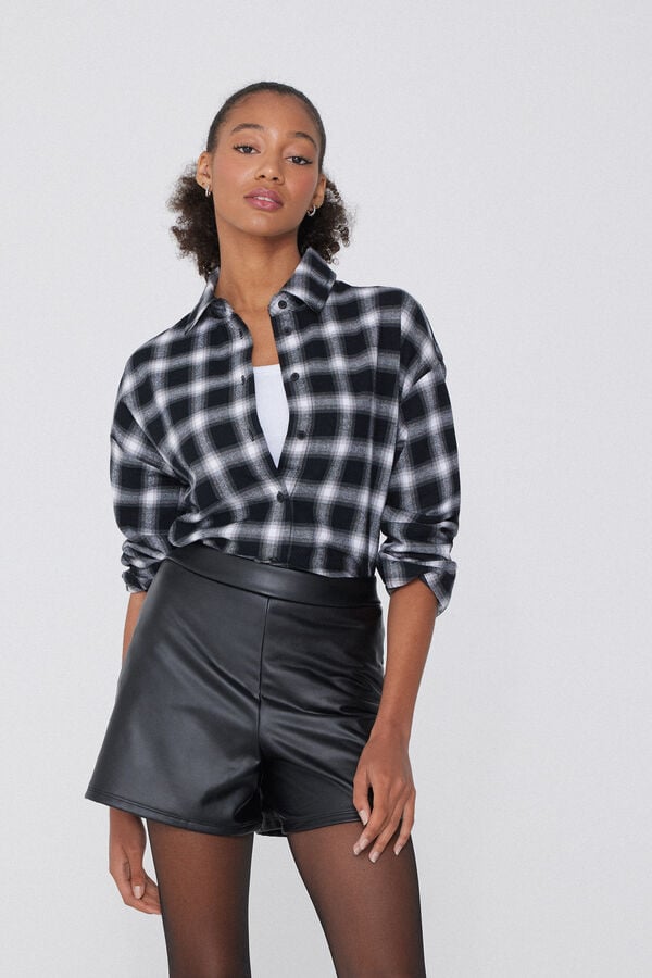 Tezenis Camisa De Manga Larga De Franela