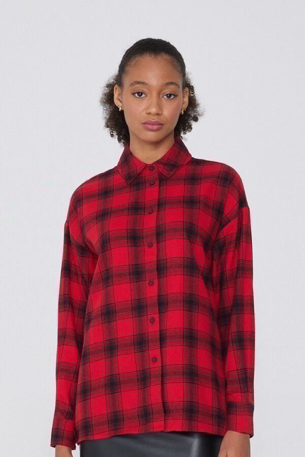 Tezenis Camisa De Manga Larga De Franela